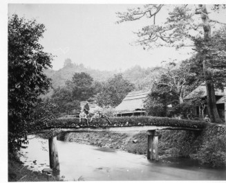 明治初期、飯山庫裏橋を旅したＦ・ベアトによる１枚の写真