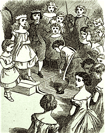    ランズ『リリパットの謁見』（Ch. グリーンによる1868年版への挿絵）