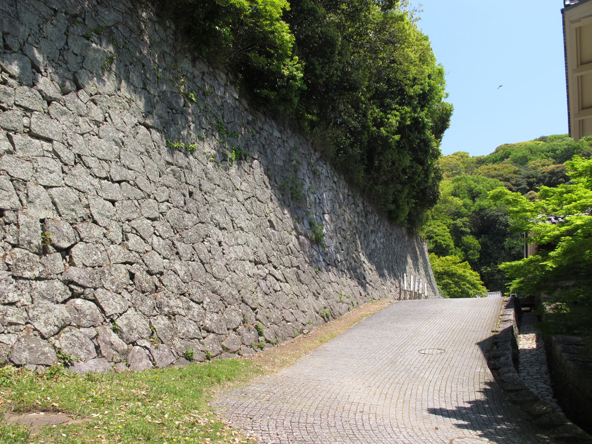 松山城の登城道