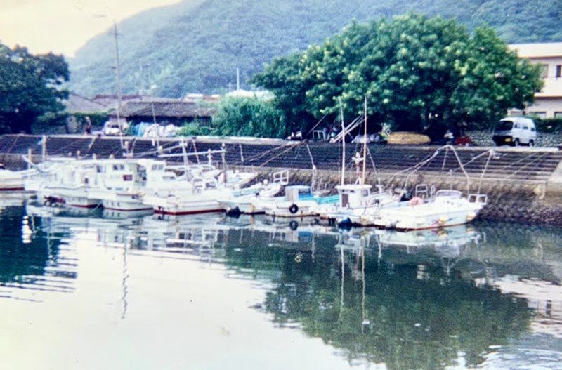港の以前の風景