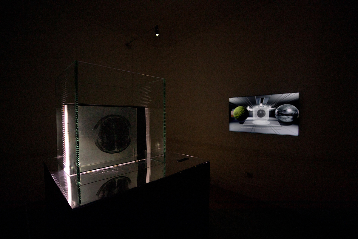 《Recalling the future 》 2022 installation view at solo show, Daiwa Anglo-Japanese Foundation 