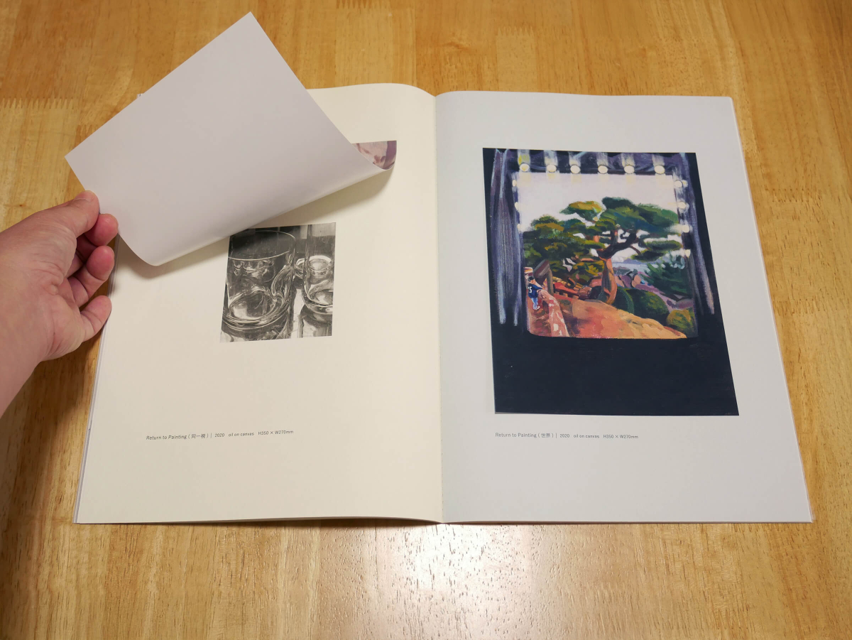 厚地朋子個展「恥の絵」 図録