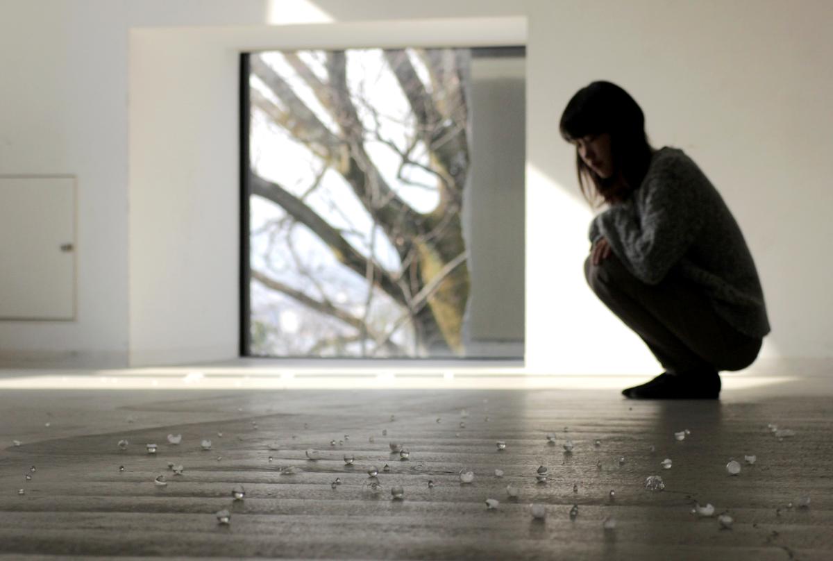 《いのちの在り処》 インスタレーション 2014 京都造形芸術大学（現：京都芸術大学）