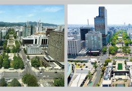 さっぽろ大通公園と名古屋久屋大通公園