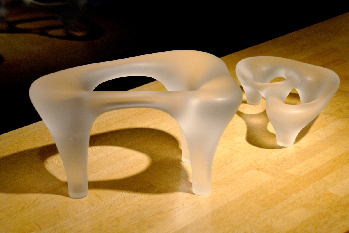 《間（あわい） 07》 キャストガラス WDH 320×210×180mm